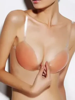 Nipple Covers Push Up Sticky Bra Flesh Removable Straps Pasties Bridal Lingerie