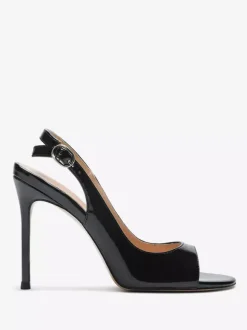 Nude High Heels Women's Peep Toe Slingback Pumps For Women