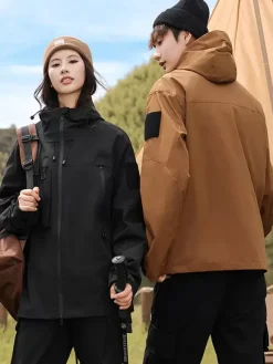 Outdoor Jackets For Men Men's Jacket Trendy Windbreaker Casual Couple Jackets
