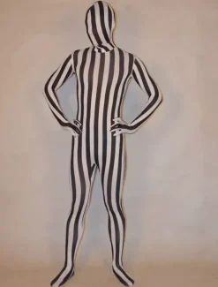 Patterned Zentai Suits Morph Suit Striped Zentai Suit Full Body Lycra Spandex Bodysuit