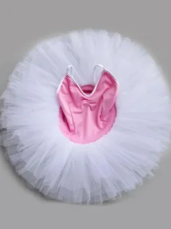 Pink Ballet Dress Tutu Ballerina Dress Straps Ballet Dance Costume