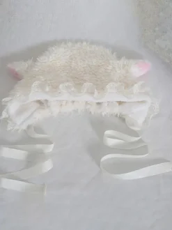 Pink Lolita Hat Ruffles Lace Accessory Lace Polyester Sweet Lolita Hat
