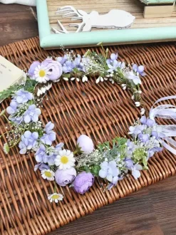 Pink Wedding Flowers Headpieces Bridal Hair Accessories