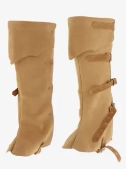 Pirate Boots Steampunk Rivet Kneepads Retro Clothing For Man