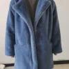 Plush Faux Fur Jackat Winter Eco-friendly Midi Coat For Women 2026