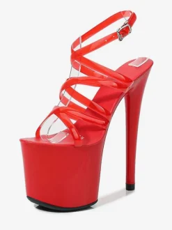 Pole Dance Shoes High Heel Platform Pleaser Boots