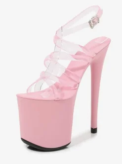 Pole Dance Shoes High Heel Platform Pleaser Boots