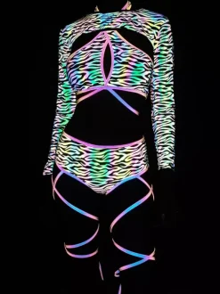 Printed Bodysuit Halloween Cosplay Costume Halloween Holiday Catsuits & Zentai