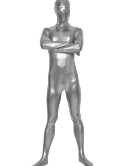 Red Shiny Metallic Wrestling Pant for