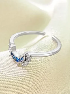 Rings Sun Moon Rhinestone Nature Chic Beach Bikinis Dress Rings