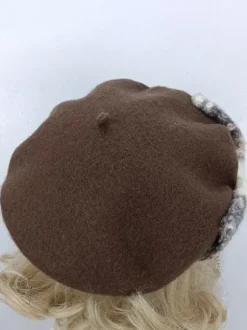 ROCOCO Style Lolita Hat Bows Accessory Polyester Deep Brown Lolita Accessories