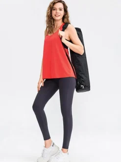 Running Top For Women Jewel Neck Sleeveless Activewear