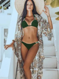Sexy Bikini Swimsuit Two Piece Sets Summer Beach Bathing Suits For Women