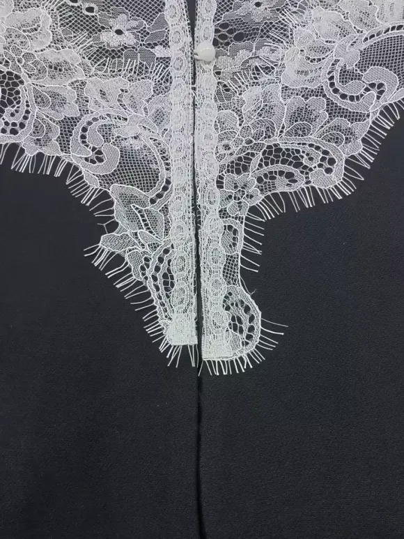 Sexy Corset Lace Blazer For Women - Black White Contrast Bustier Slim Suit Jacket - Spring Night Out Party 2026