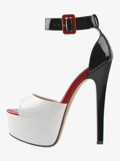 Sexy Heel Sandals Platform Open Toe Ankle Strap Stripper Heels