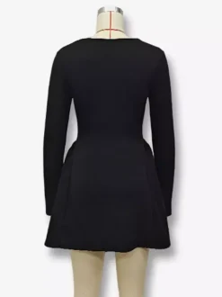 Sexy Mini Dress Long Sleeve A-Line Dress For Women 2026