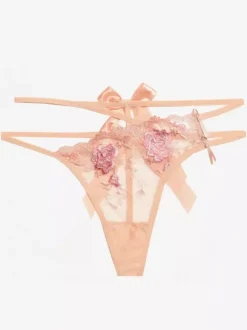 Sexy Panties Women Nude 1 Piece Lace Underwear Lingerie