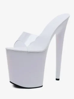 Sexy Pole Dance Shoes PlatformOpen Toe High Heel Sexy Sandals Stripper Shoes