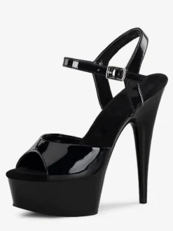 Sexy Sandals For Woman White Leather Peep Toe Monk Strap Sexy Shoes