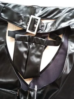 Sexy Men Costumes Black Shorts Halloween Underwear Halloween