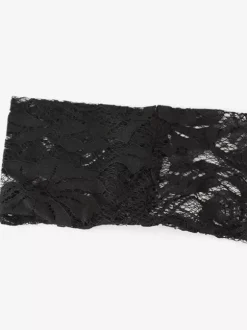 Sheer Lace Patchwork Mini Dress For Women - Bodycon High Neck Padded Shoulder Gown - Spring Night Out Party Clubwear 2026