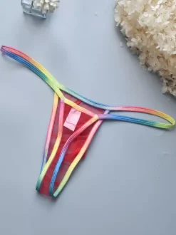Sheer See Through String Male Sexy Panties Pouch Thongs Men Briefs Lingerie