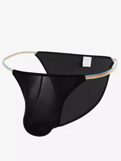 Sheer See Through String Male Sexy Panties Pouch Thongs Men Briefs Lingerie