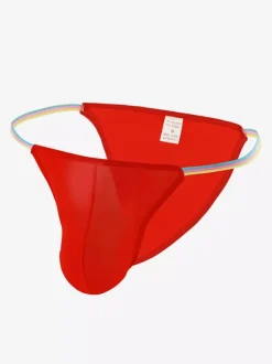 Sheer See Through String Male Sexy Panties Pouch Thongs Men Briefs Lingerie