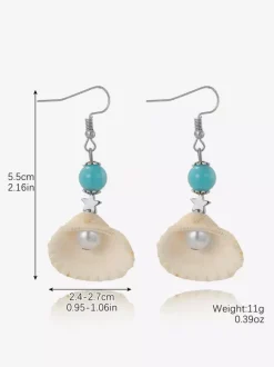 Shell Shape Bohemian Earrings For Women 2026