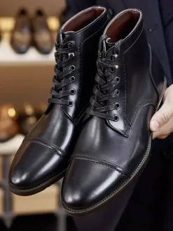 Shoes Men's Shoes Work Boots Men's Boots Classic Burgundy