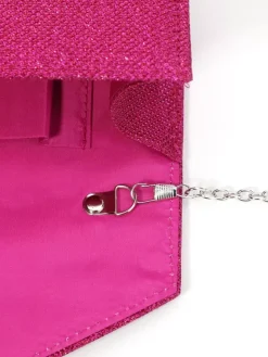 Shoulder Bag With Chain Shiny Evening Handbag For Women 2026
