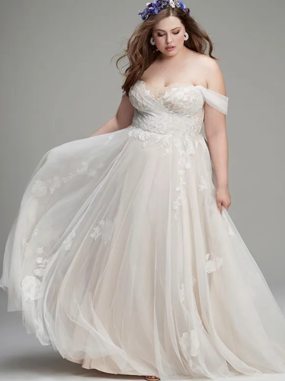 Simple Wedding Dress Lace Sweetheart Neck Sleeveless Pleated A-Line Bridal Gowns Free Customization