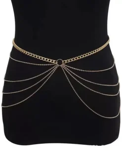 Simple Belly Chain Layered Summer Bikinis Beach Body Chain