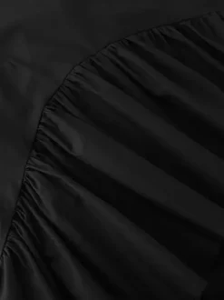 Skirts Black Irregular Short Women's Bottoms