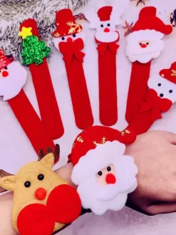 Slap Bracelet Slap Band kids Christmas Toys Reindeer