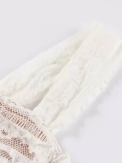 Sleeveless Lace Mermaid Maxi Dress With Bustier Detail For Women 2026