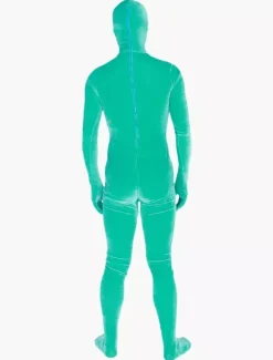 St Patricks Day Costume Unisex Velours Zentai Suits