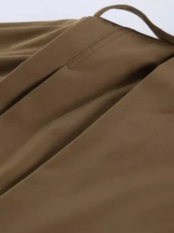 Stand Collar Cropped Jacket For Women 2026