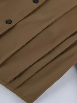 Stand Collar Cropped Jacket For Women 2026