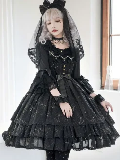 Steampunk Lolita Blouses Ruffles Bows Half Sleeves Blouse Lolita Top White Lolita Shirt