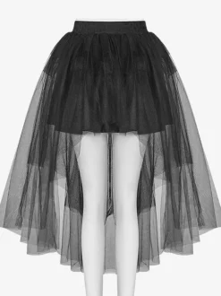 Steampunk Lolita SK Black Tiered Lolita Skirts