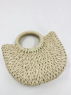Straw Handbag Holiday Casual Beach Bag For Women 2026