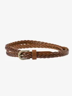 Stylish Belt Leather Metal Buckle Versatile Belts In Solid Color For Women