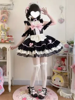 Sweet Lolita Dress Polyester Sleeveless Sweet Lolita Dress
