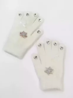 Sweet Lolita Accessories Ecru White Rhinestones Accessory Polyester Miscellaneous