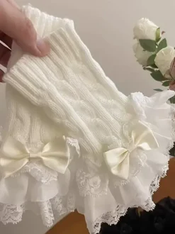 Sweet Lolita Accessories White Ruffles Accessory Miscellaneous