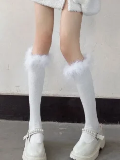 Sweet Lolita Accessories White Polyester Accessory Miscellaneous