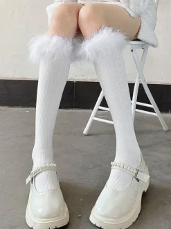 Sweet Lolita Accessories White Polyester Accessory Miscellaneous