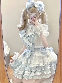 Sweet Lolita Dress Polyester Sleeveless Lolita Dress