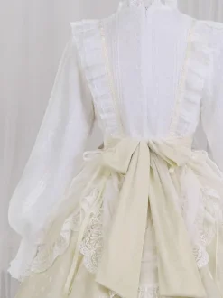 Sweet Lolita Dress Polyester Long Sleeves Dress Sweet Lolita Dress
